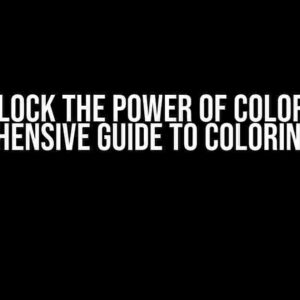 Unlock the Power of Color: A Comprehensive Guide to Coloring a Text